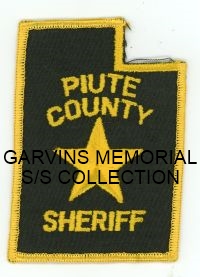 UTAH,A,PIUTE COUNTY SHERIFF 1